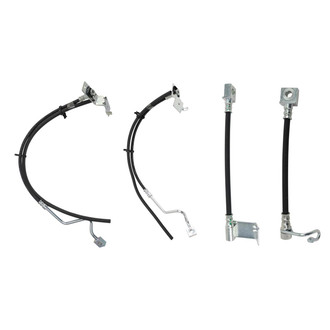 TRQ® - Front and Rear Brake Hydraulic Hose Kit