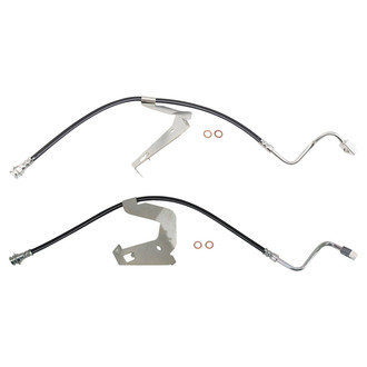 TRQ® - Front Brake Hydraulic Hose Kit