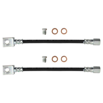 TRQ® - Rear Outer Brake Hydraulic Hose Kit