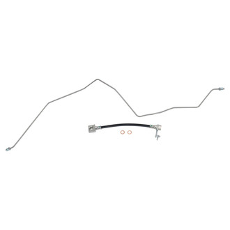 TRQ® - Rear Passenger Side Outer Brake Hydraulic Hose