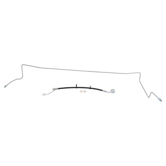 TRQ® - Rear Passenger Side Brake Hydraulic Hose