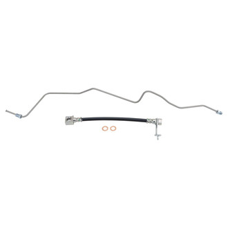 TRQ® - Rear Passenger Side Outer Brake Hydraulic Hose