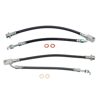 TRQ® - Front Brake Hydraulic Hose Kit