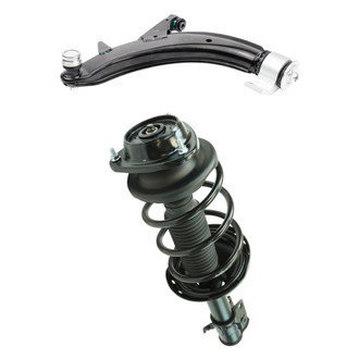 TRQ® - Front Strut and Control Arm Kit