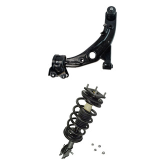 TRQ® - Front Strut and Control Arm Kit