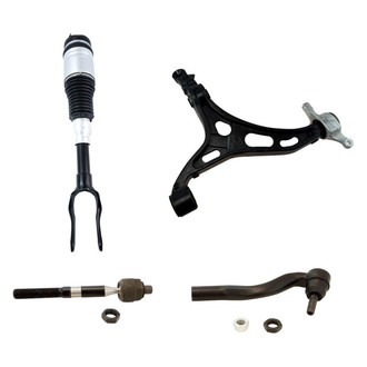 TRQ® - Front Driver Side Strut with Control Arm and Tie Rod End Kit
