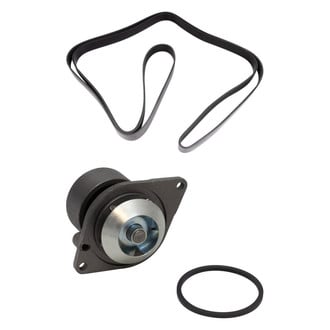 TRQ® - Engine Water Pump and Serpentine Belt Kit