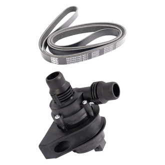 TRQ® - Engine Water Pump and Serpentine Belt Kit