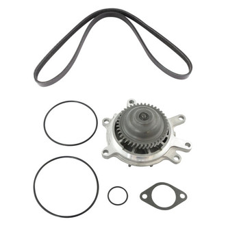 TRQ® - Engine Water Pump and Serpentine Belt Kit