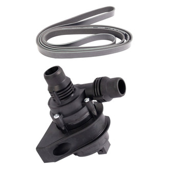 TRQ® - Engine Water Pump and Serpentine Belt Kit