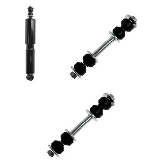 TRQ® - Front Driver Side Shock Absorber and Stabilizer Bar Link Kit