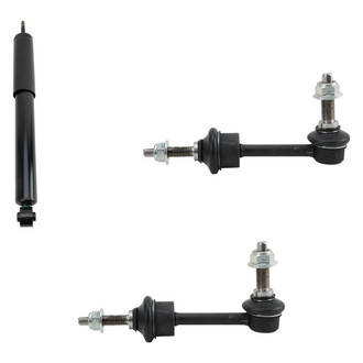 TRQ® - Front Shock Absorber and Stabilizer Bar Link Kit