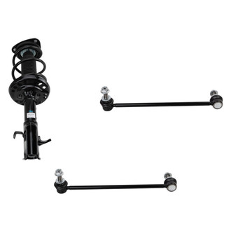 TRQ® - Front Driver Side Strut and Stabilizer Bar Link Kit