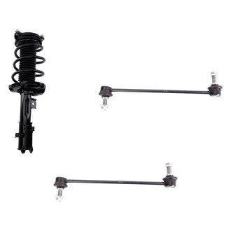TRQ® - Shock Absorbers and Stabilizer Bar Link Kit
