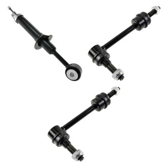 TRQ® - Front Driver Side Shock Absorber and Stabilizer Bar Link Kit