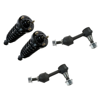 TRQ® - Front Driver Side Complete Strut Assembly and Stabilizer Bar Link Kit