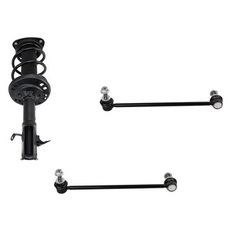 TRQ® BNDL-131053 - Front Driver Side Complete Strut Assembly and Stabilizer Bar Link Kit