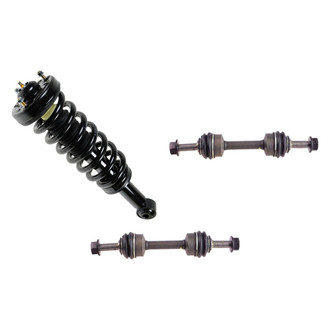 TRQ® - Front Driver Side Complete Strut Assembly and Stabilizer Bar Link Kit