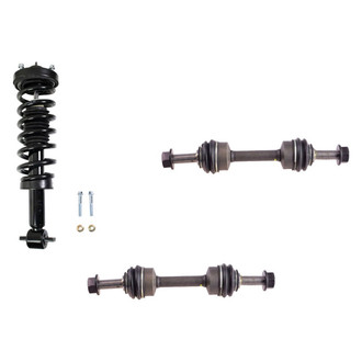 TRQ® - Front Driver Side Complete Strut Assembly and Stabilizer Bar Link Kit