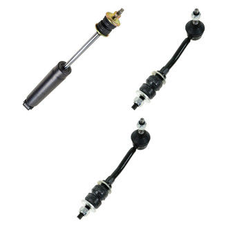 TRQ® - Front Driver Side Shock Absorber and Stabilizer Bar Link Kit