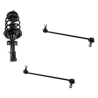 TRQ® - Shock Absorbers and Stabilizer Bar Link Kit