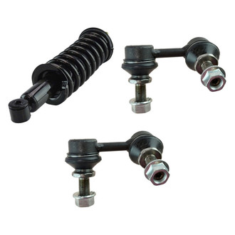 TRQ® - Front Driver Side Complete Strut Assembly and Stabilizer Bar Link Kit