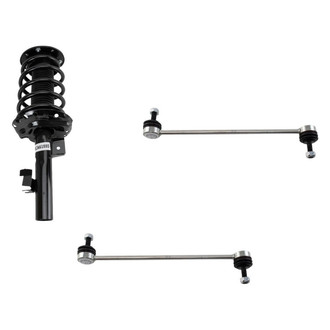 TRQ® - Front Driver Side Strut and Stabilizer Bar Link Kit