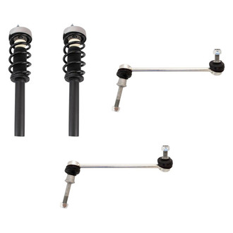 TRQ® - Front Complete Strut Assembly and Stabilizer Bar Link Kit