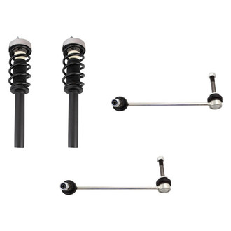 TRQ® - Front Driver Side Complete Strut Assembly and Stabilizer Bar Link Kit