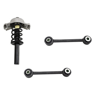TRQ® - Front Passenger Side Strut and Stabilizer Bar Link Kit