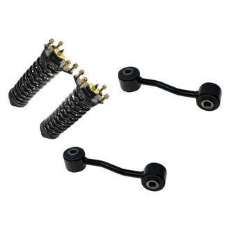 TRQ® - Front Passenger Side Complete Strut Assembly and Stabilizer Bar Link Kit