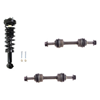 TRQ® - Front Passenger Side Complete Strut Assembly and Stabilizer Bar Link Kit