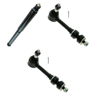 TRQ® - Front Passenger Side Shock Absorber and Stabilizer Bar Link Kit