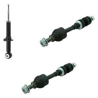 TRQ® - Front Passenger Side Shock Absorber and Stabilizer Bar Link Kit