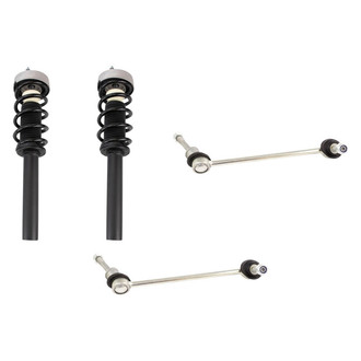 TRQ® - Front Passenger Side Complete Strut Assembly and Stabilizer Bar Link Kit