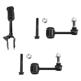 TRQ® - Front Passenger Side Strut and Stabilizer Bar Link Kit