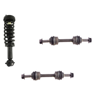 TRQ® - Front Passenger Side Complete Strut Assembly and Stabilizer Bar Link Kit
