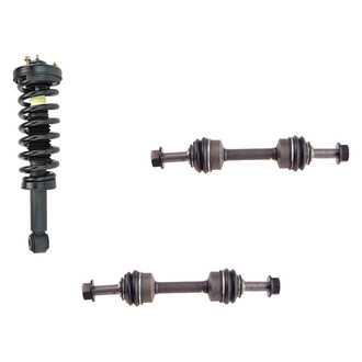 TRQ® - Front Passenger Side Complete Strut Assembly and Stabilizer Bar Link Kit