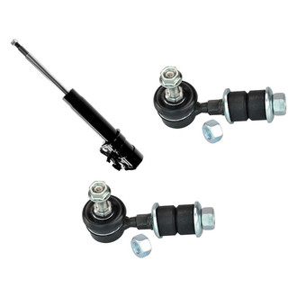 TRQ® - Front Passenger Side Strut and Stabilizer Bar Link Kit