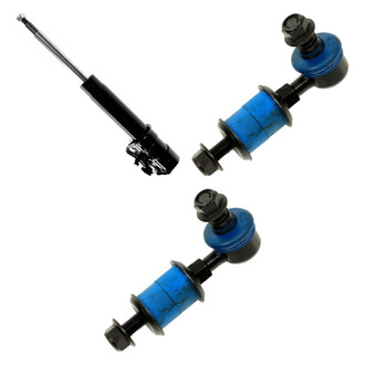 TRQ® - Front Passenger Side Strut and Stabilizer Bar Link Kit