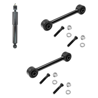 TRQ® - Front Passenger Side Shock Absorber and Stabilizer Bar Link Kit