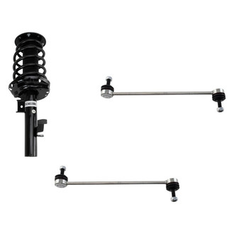 TRQ® - Front Passenger Side Strut and Stabilizer Bar Link Kit