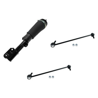 TRQ® - Front Passenger Side Strut and Stabilizer Bar Link Kit
