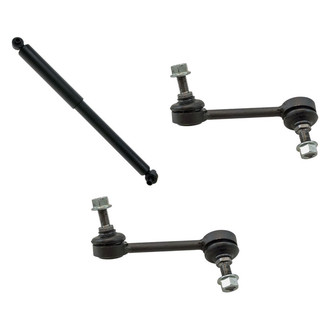 TRQ® - Rear Driver Side Shock Absorber and Stabilizer Bar Link Kit