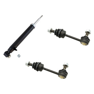 TRQ® - Rear Shock Absorber and Stabilizer Bar Link Kit