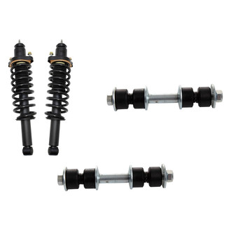 TRQ® - Rear Driver Side Complete Strut Assembly and Stabilizer Bar Link Kit