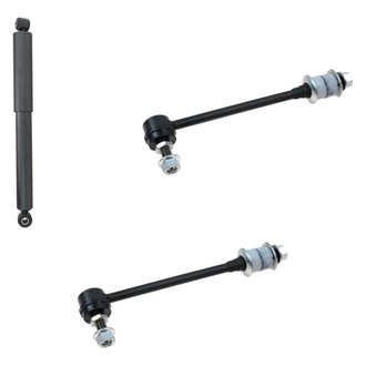 TRQ® - Rear Shock Absorber and Stabilizer Bar Link Kit
