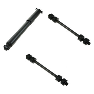TRQ® - Rear Driver Side Shock Absorber and Stabilizer Bar Link Kit