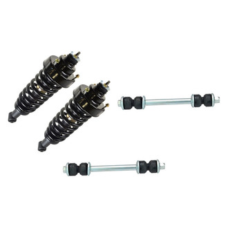 TRQ® - Rear Driver Side Complete Strut Assembly and Stabilizer Bar Link Kit