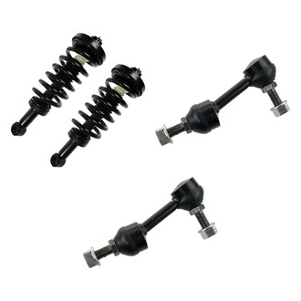 TRQ® - Rear Driver Side Complete Strut Assembly and Stabilizer Bar Link Kit